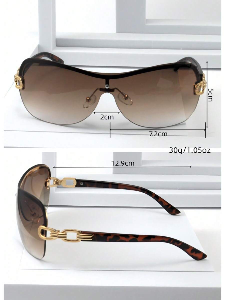 gafas cuadradas extragrandes