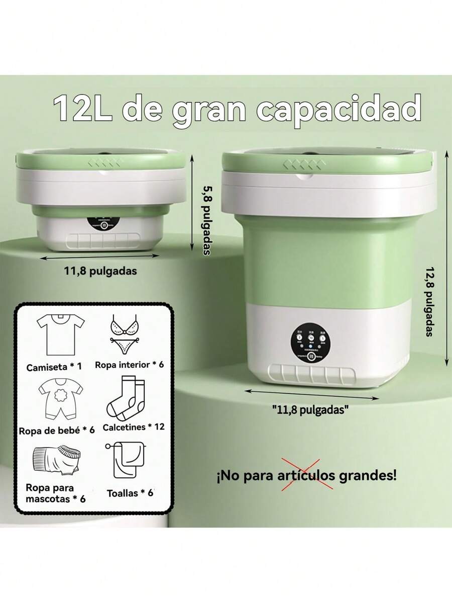 Lavadora Plegable Portátil