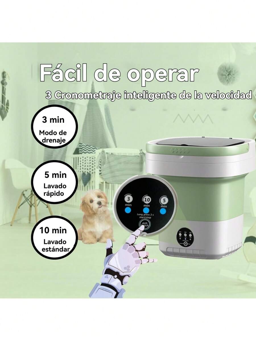 Lavadora Plegable Portátil