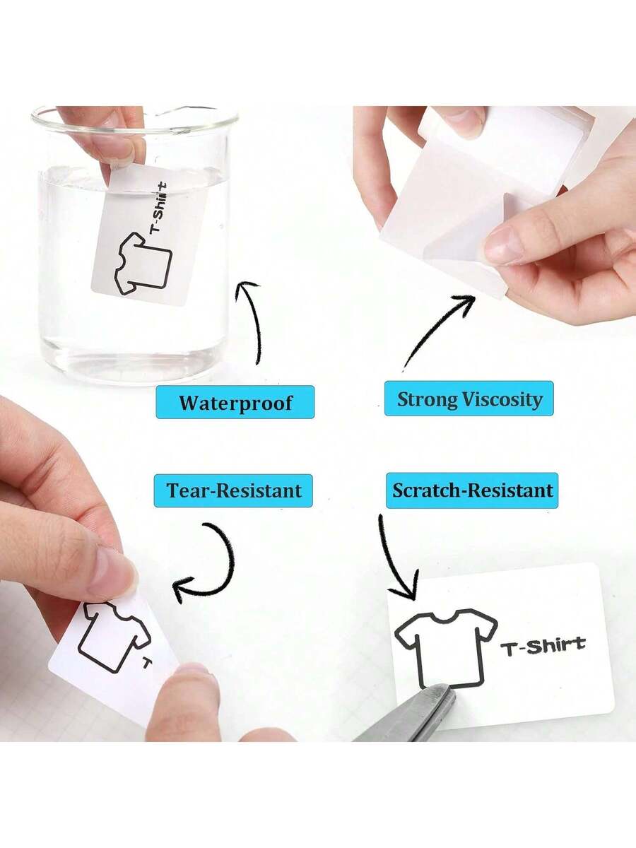 3 rollos de papel térmico para etiquetas