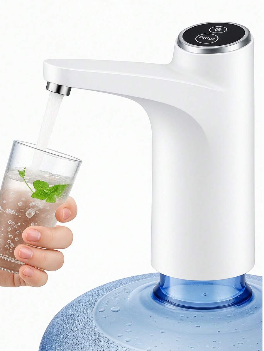 Dispensador de Agua Eléctrico Automático USB Recargable