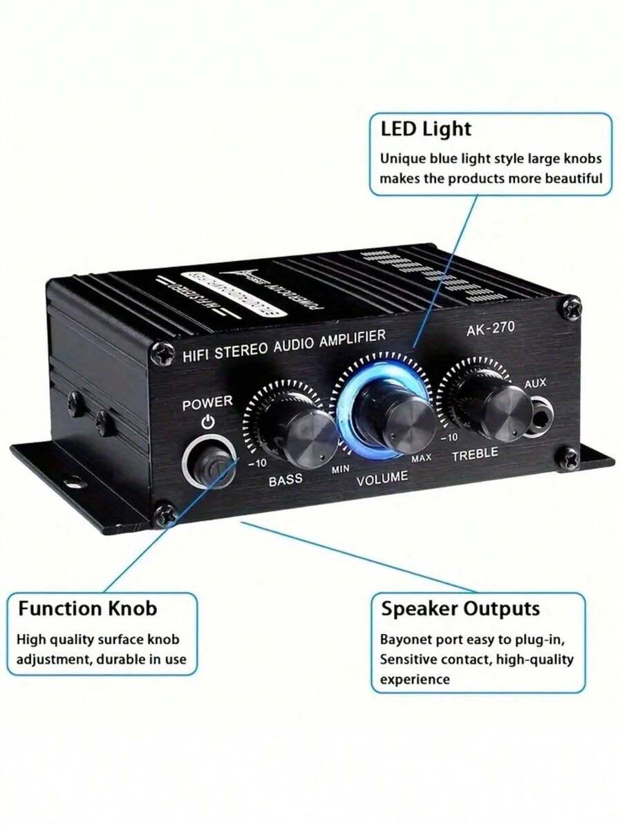 Amplificador de automóvil mini