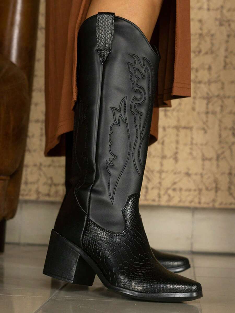Botas vaqueras de mujer estilo western Botas