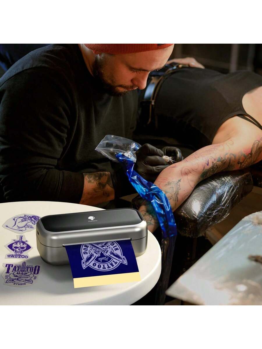 Papel de transferencia de tatuaje Phomemo, 100 hojas