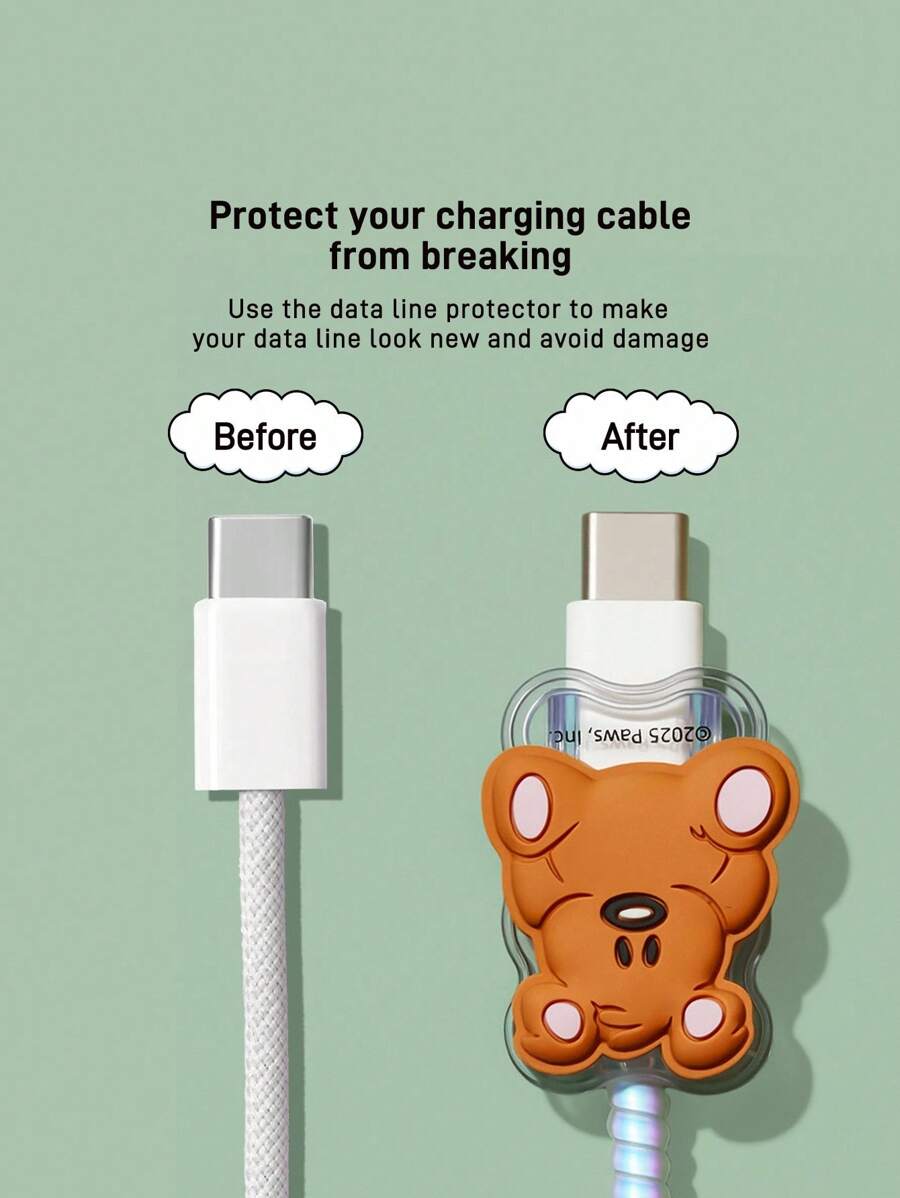 Funda protectora para cable de datos
