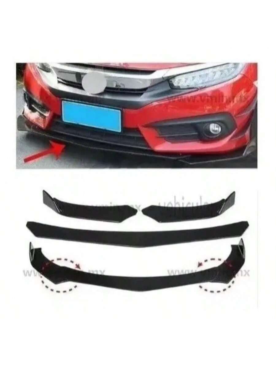 Vmingo Lip Splitter Delantero Universal Plástico