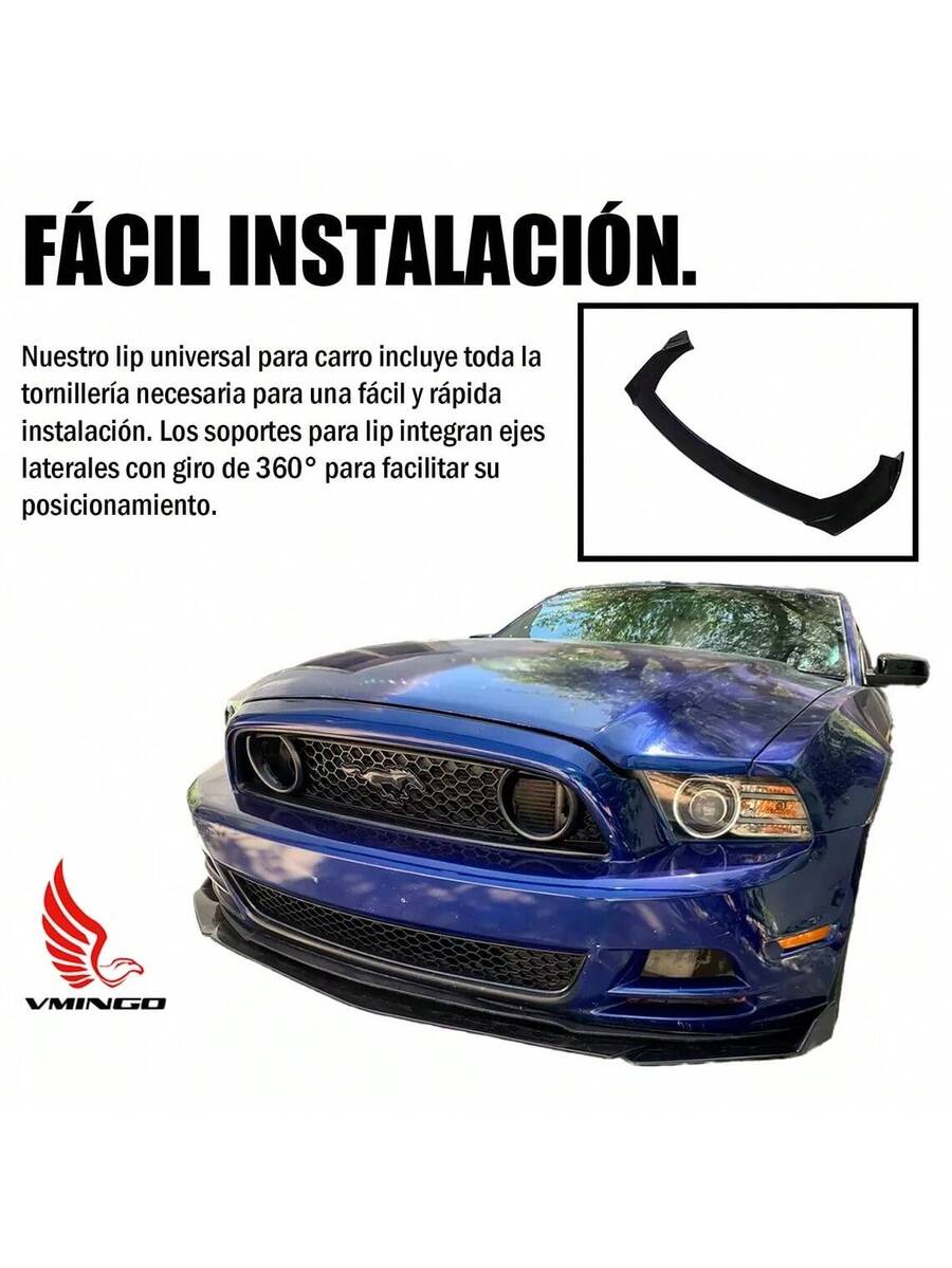 Vmingo Lip Splitter Delantero Universal Plástico