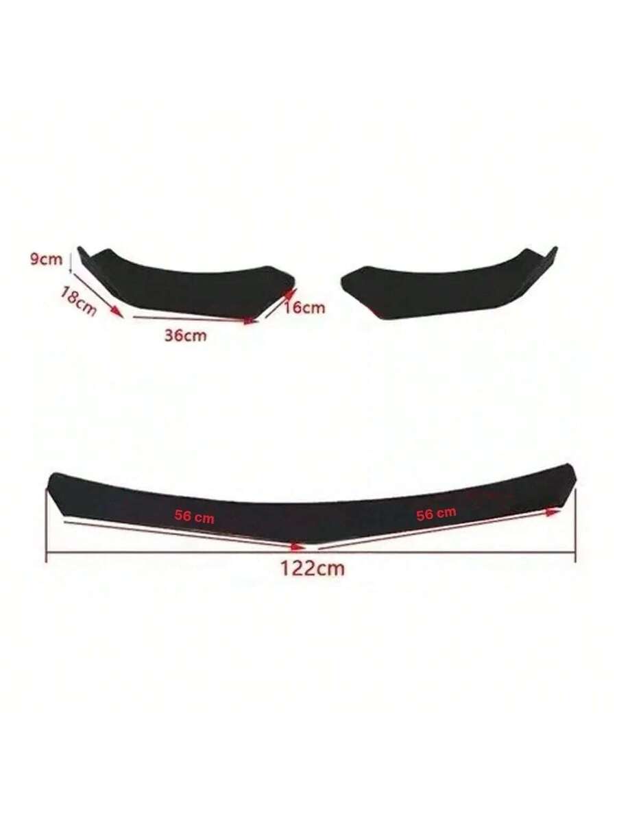 Vmingo Lip Splitter Delantero Universal Plástico