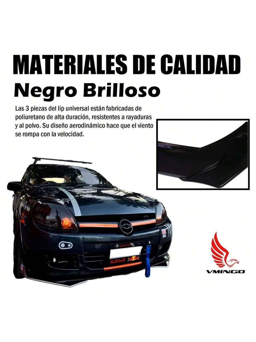 Vmingo Lip Splitter Delantero Universal Plástico