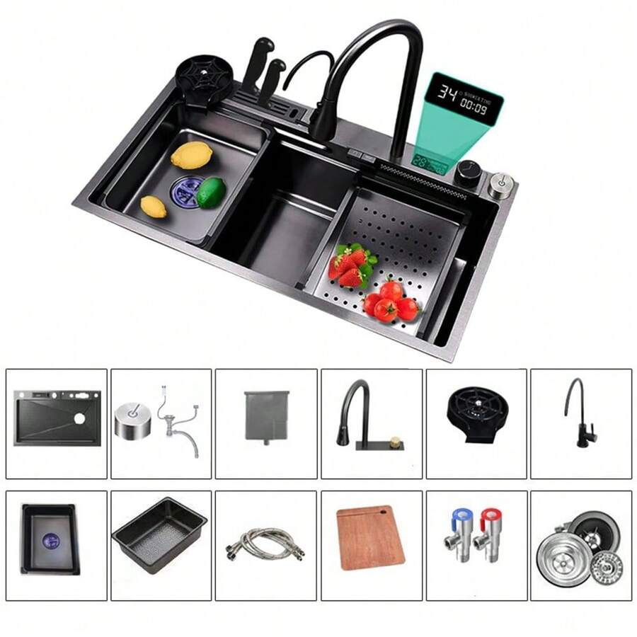 Tarjas para Cocina, Fregadero de Cocina Acero Inoxidable