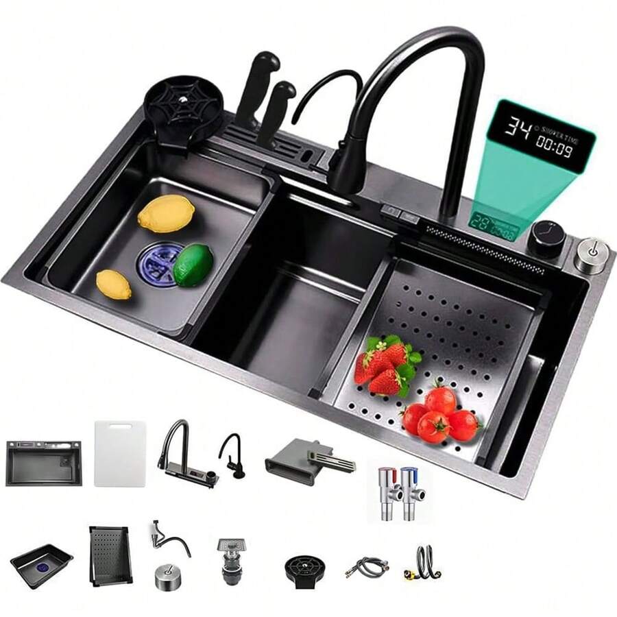 Tarjas para Cocina, Fregadero de Cocina Acero Inoxidable