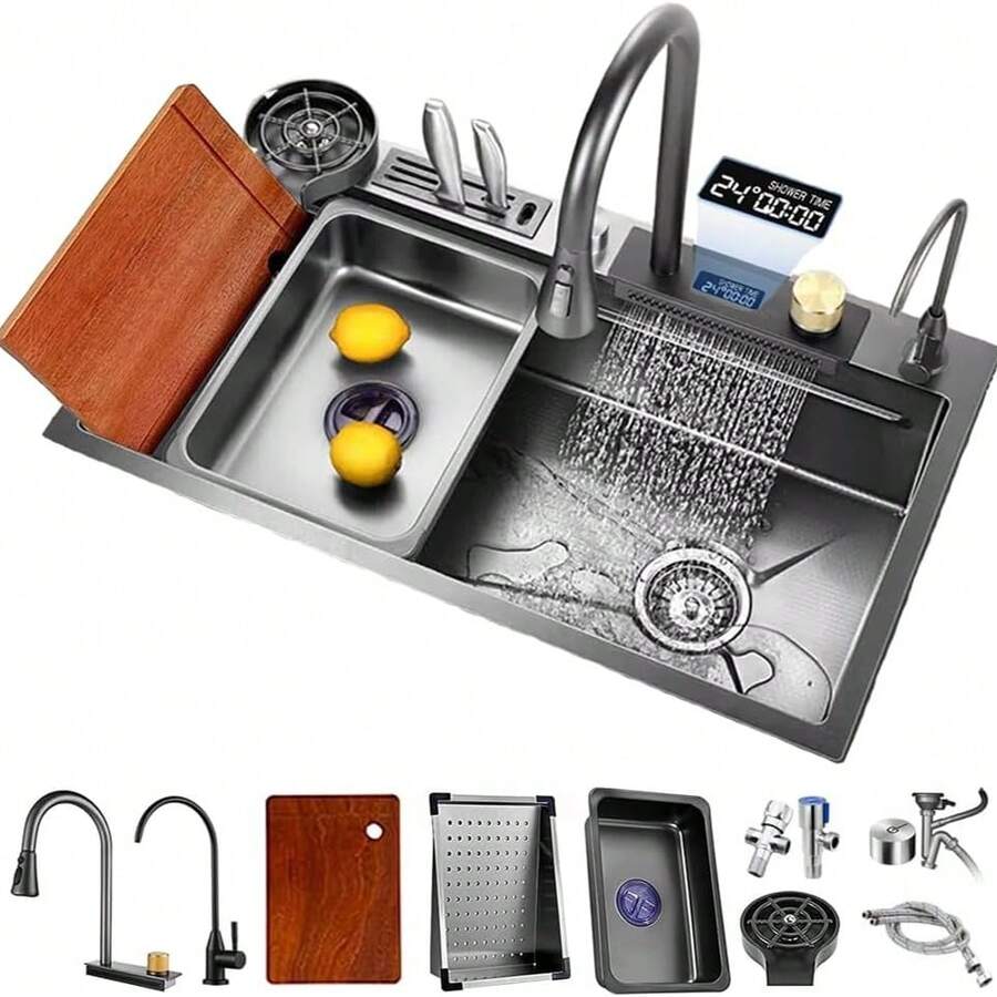 Tarjas para Cocina, Fregadero de Cocina Acero Inoxidable