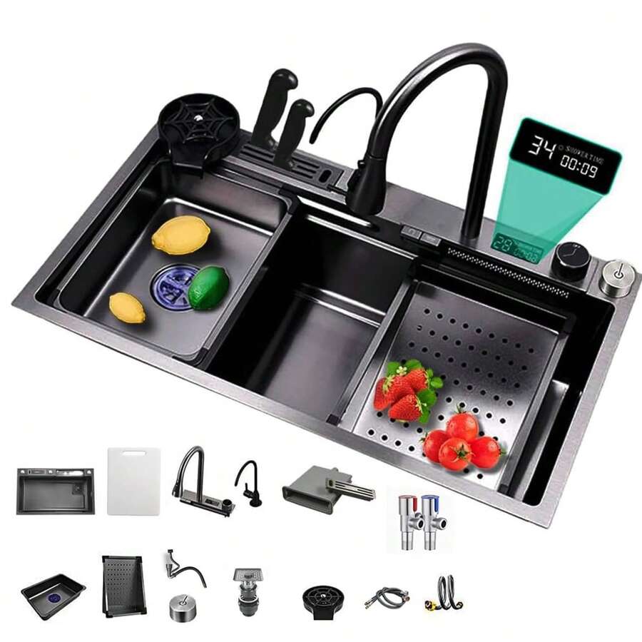 Tarjas para Cocina, Fregadero de Cocina Acero Inoxidable