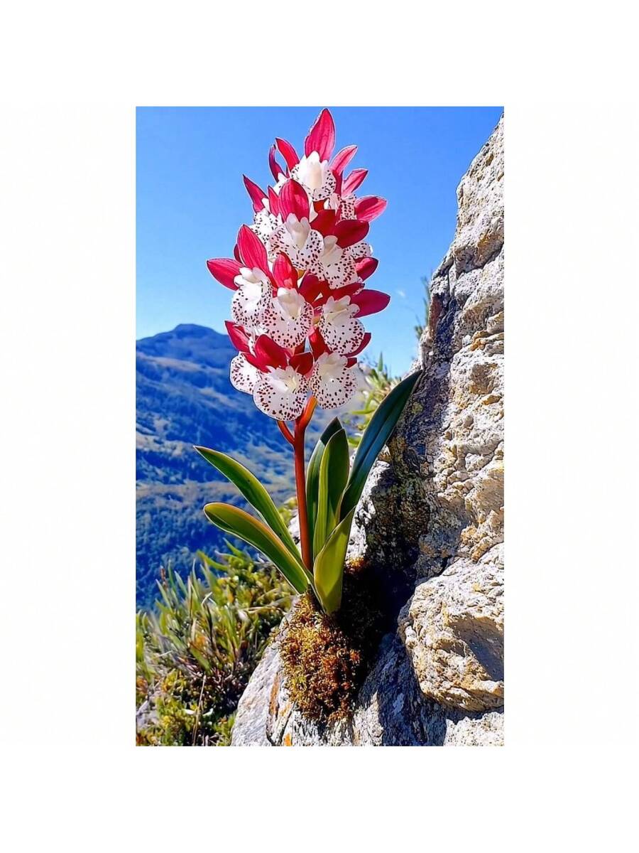 50 Piezas de Semillas de Orquídea Floración