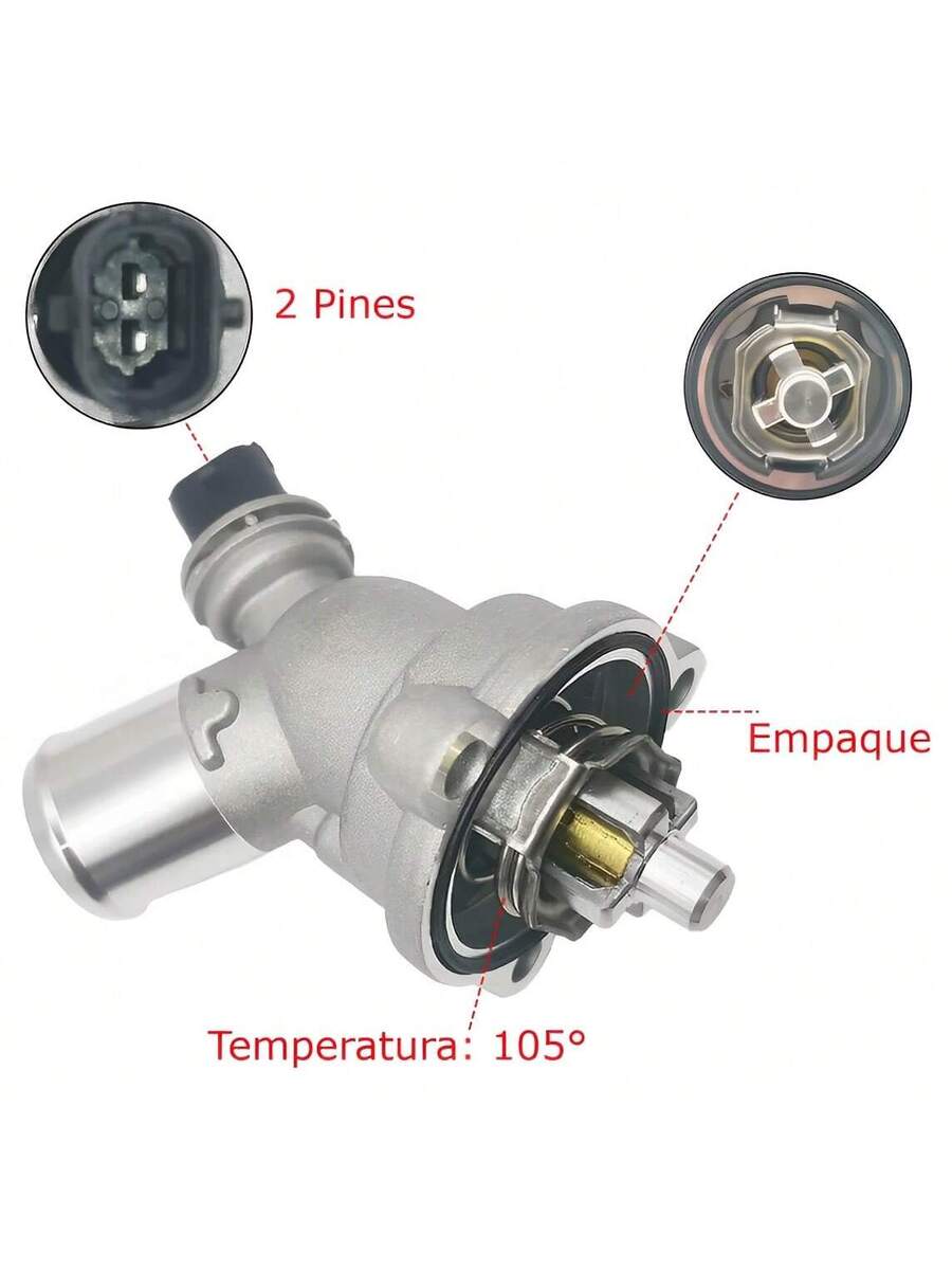 Termostato Refrigerante Spark Beat Motor 1.2l Sensor Disipador Calor 25192923