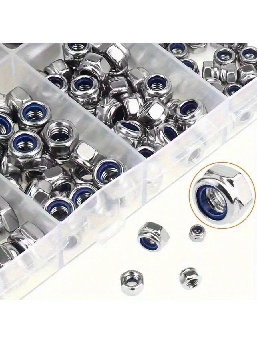 Tuercas autoblocantes de nailon antideslizantes M4/M5/M6