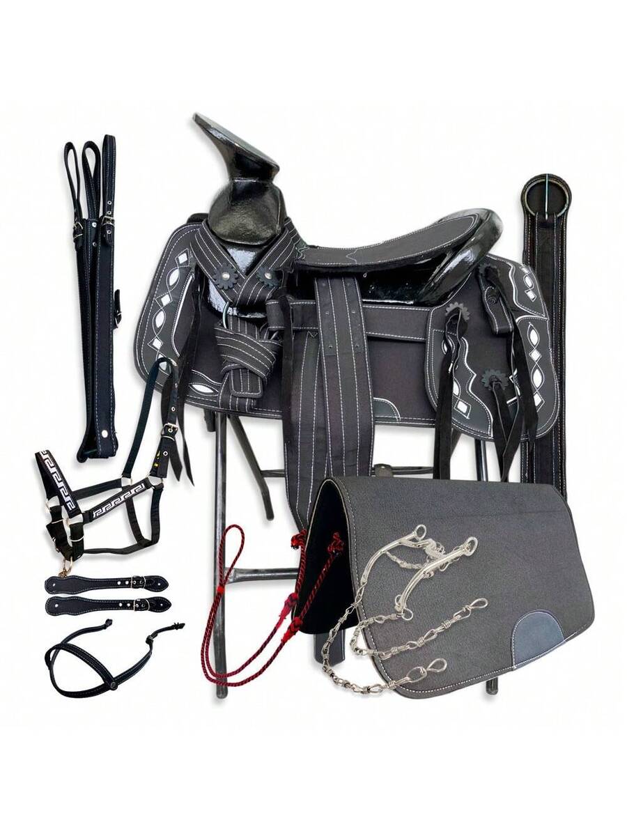 Montura Silla Charra de Lona Fuste 15