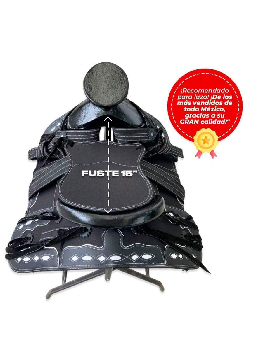 Montura Silla Charra de Lona Fuste 15