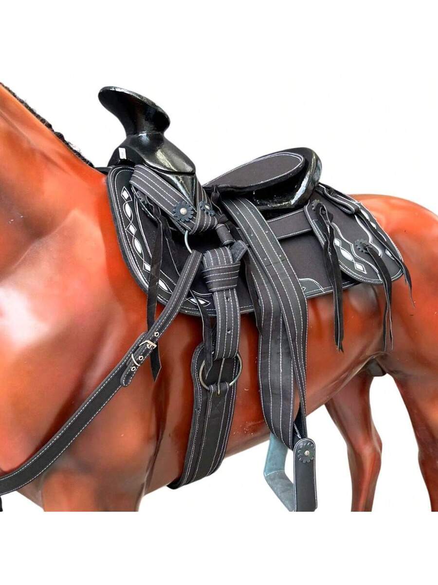 Montura Silla Charra de Lona Fuste 15