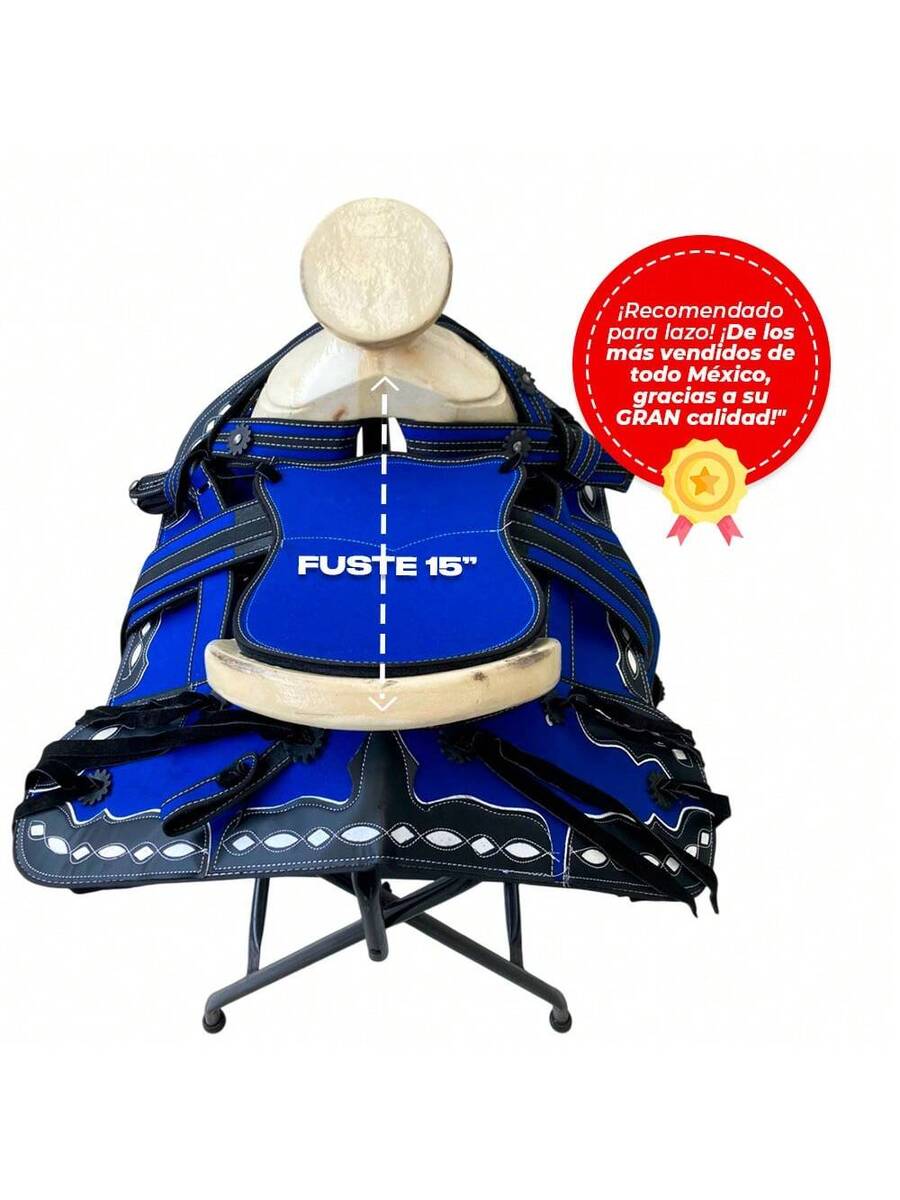 Montura Silla Charra de Lona Fuste