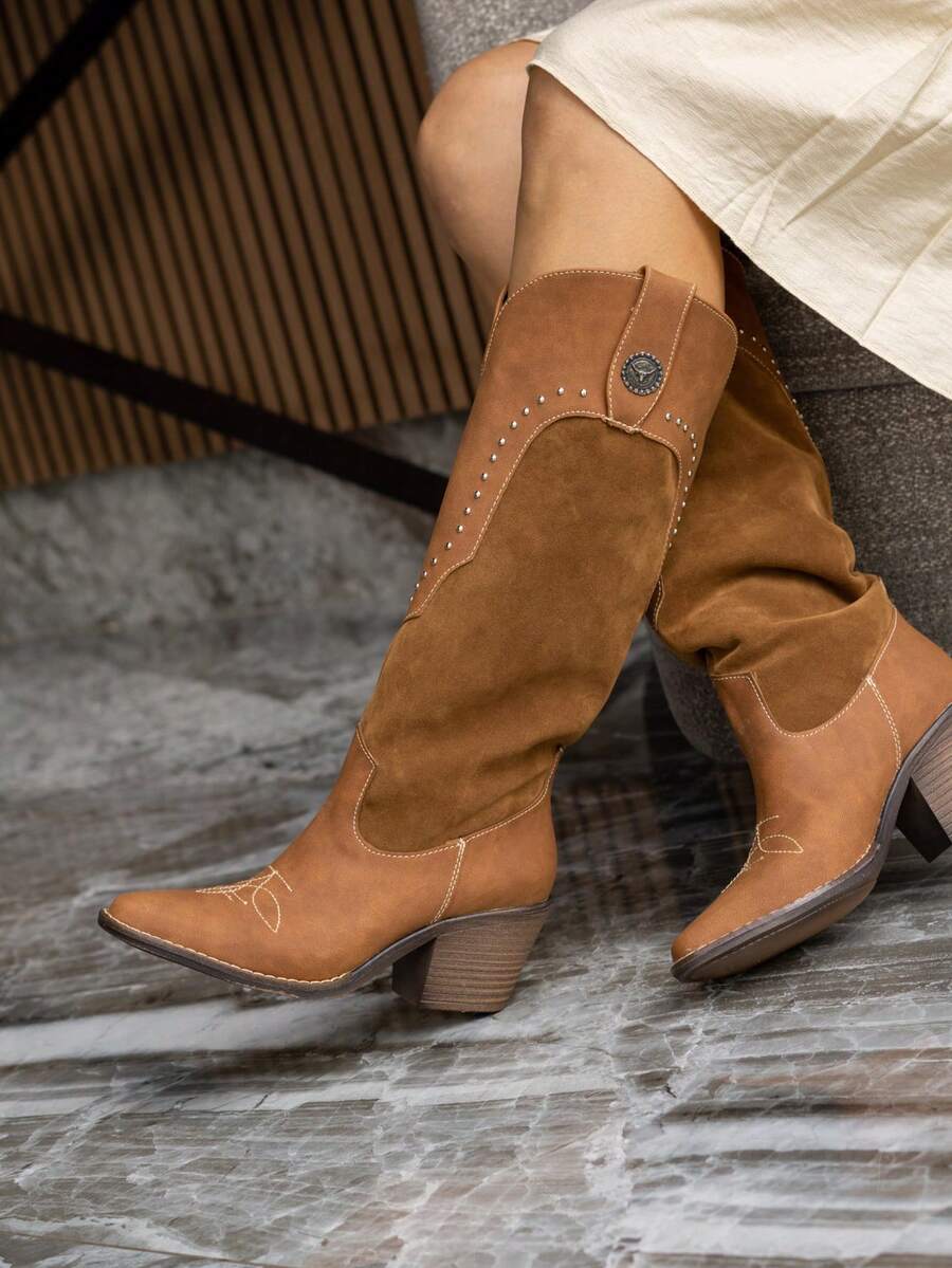 Bota vaquera estilo western