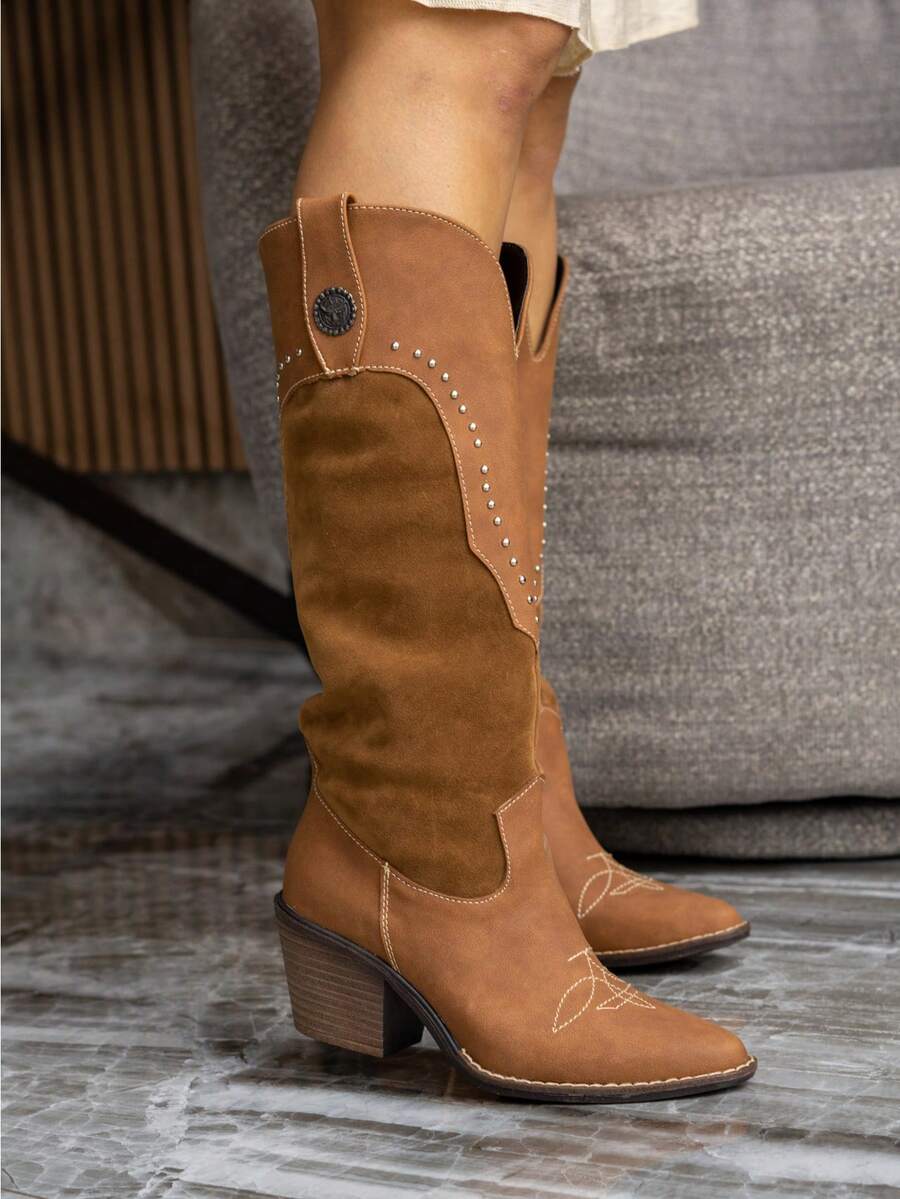 Bota vaquera estilo western