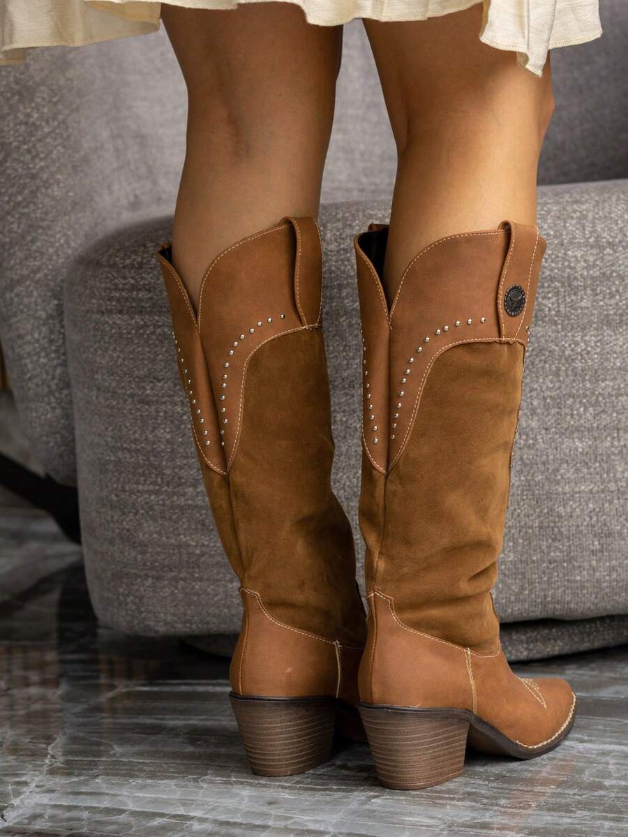 Bota vaquera estilo western