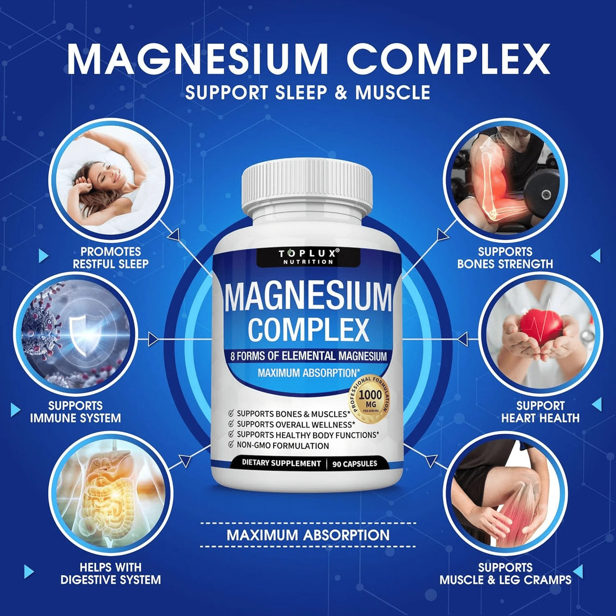 Suplemento Complejo De Magnesio
