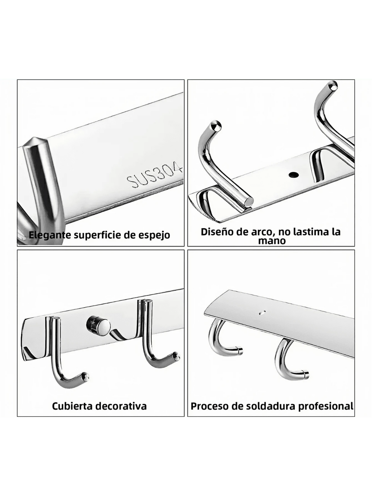 Percheros Acero