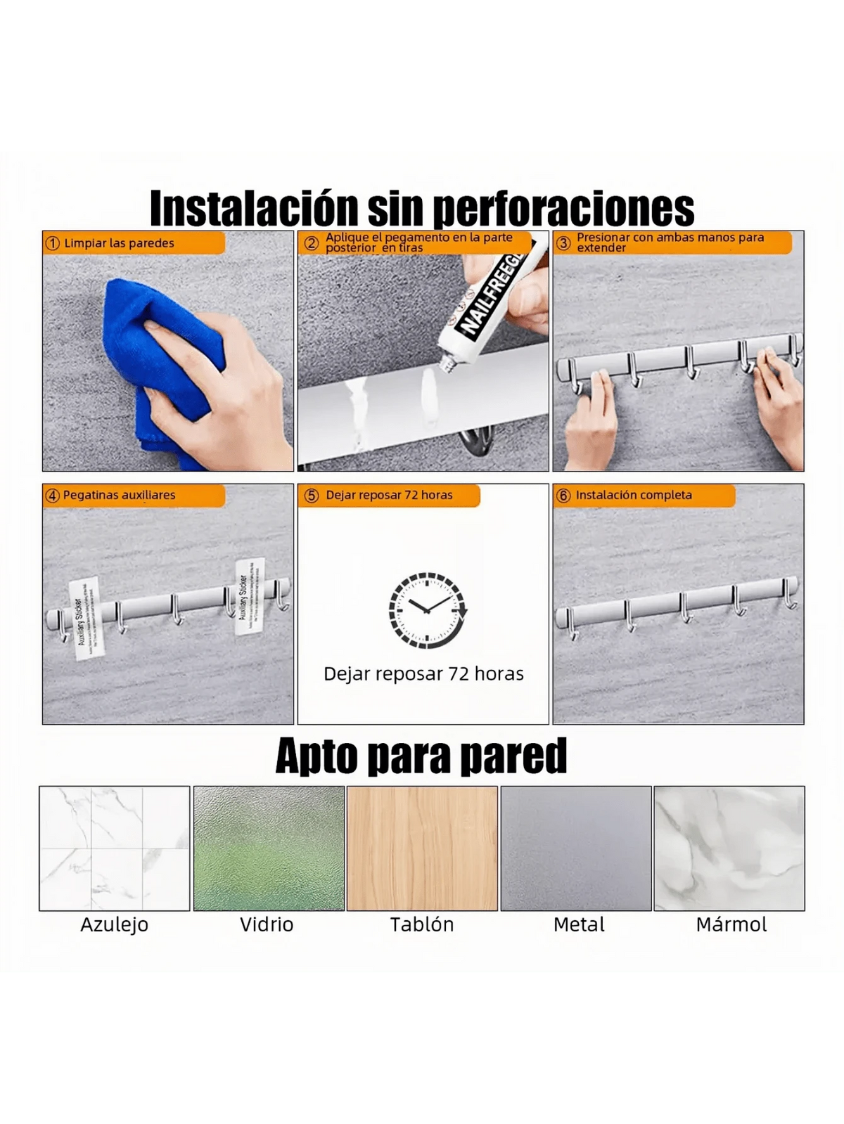 Percheros Acero