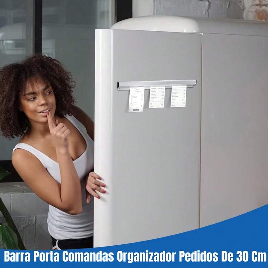 Barra Porta Comandas Organizador Pedidos