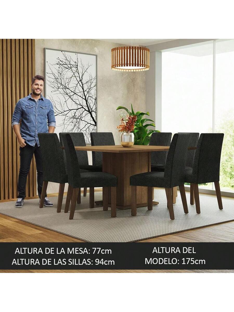 Mesa De  Comedor, 8 Sillas