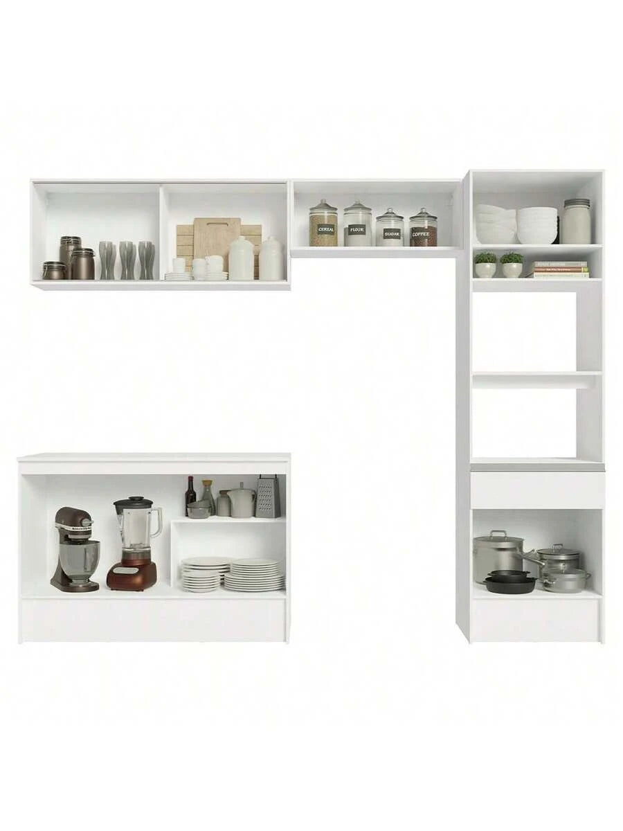 Cocina Integral Completa Modular Madesa Topazio 260cm
