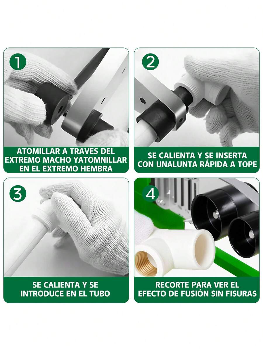 Termofusora Herramientas Kit