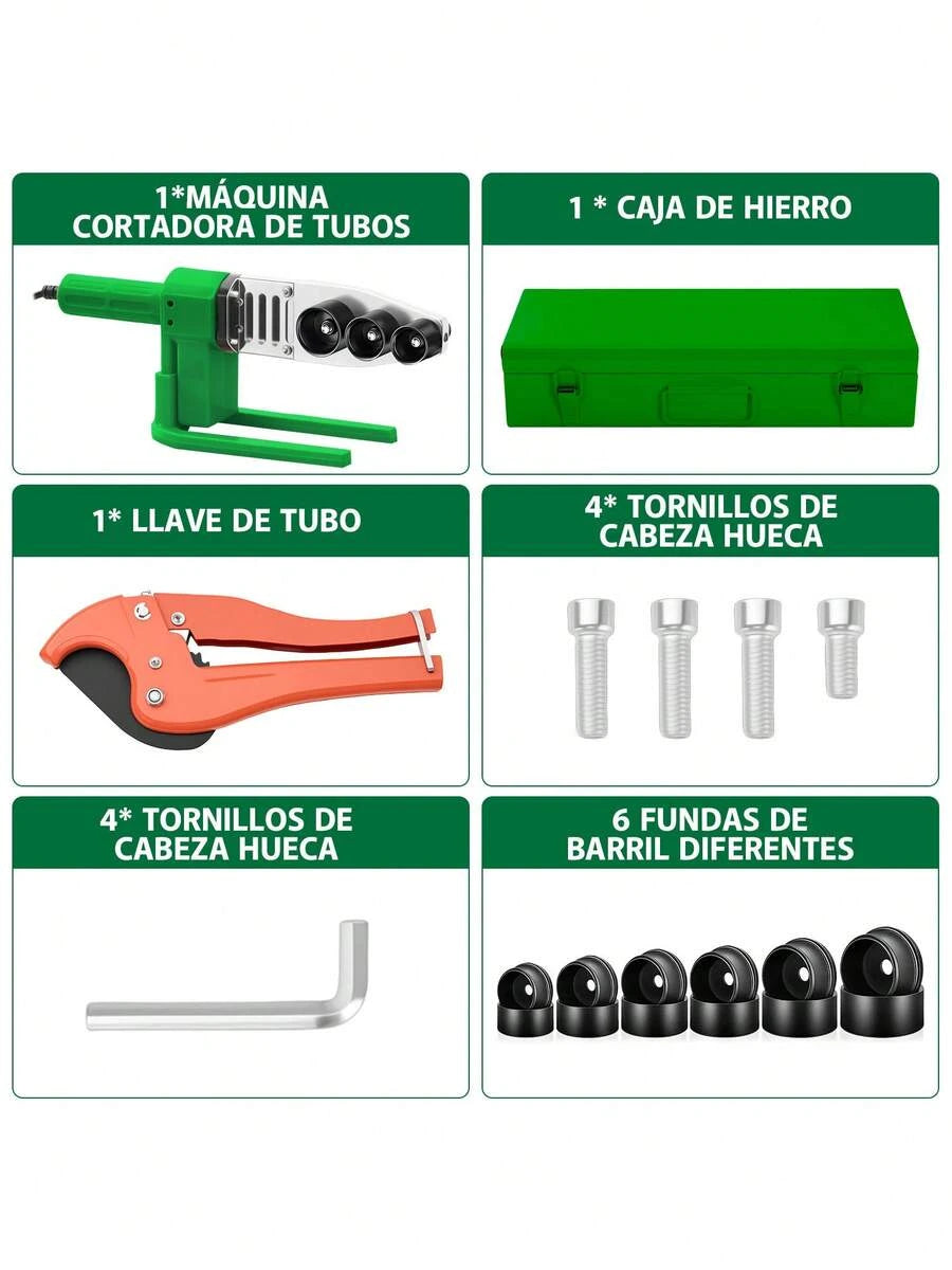 Termofusora Herramientas Kit