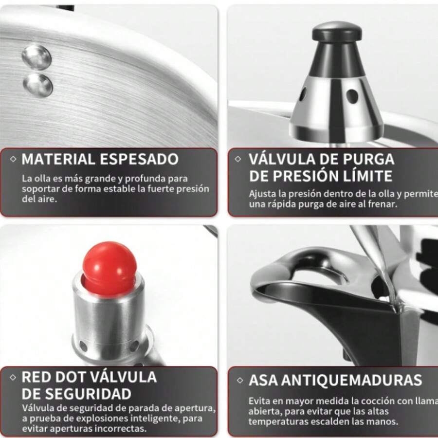 4L Olla Express de Aluminio