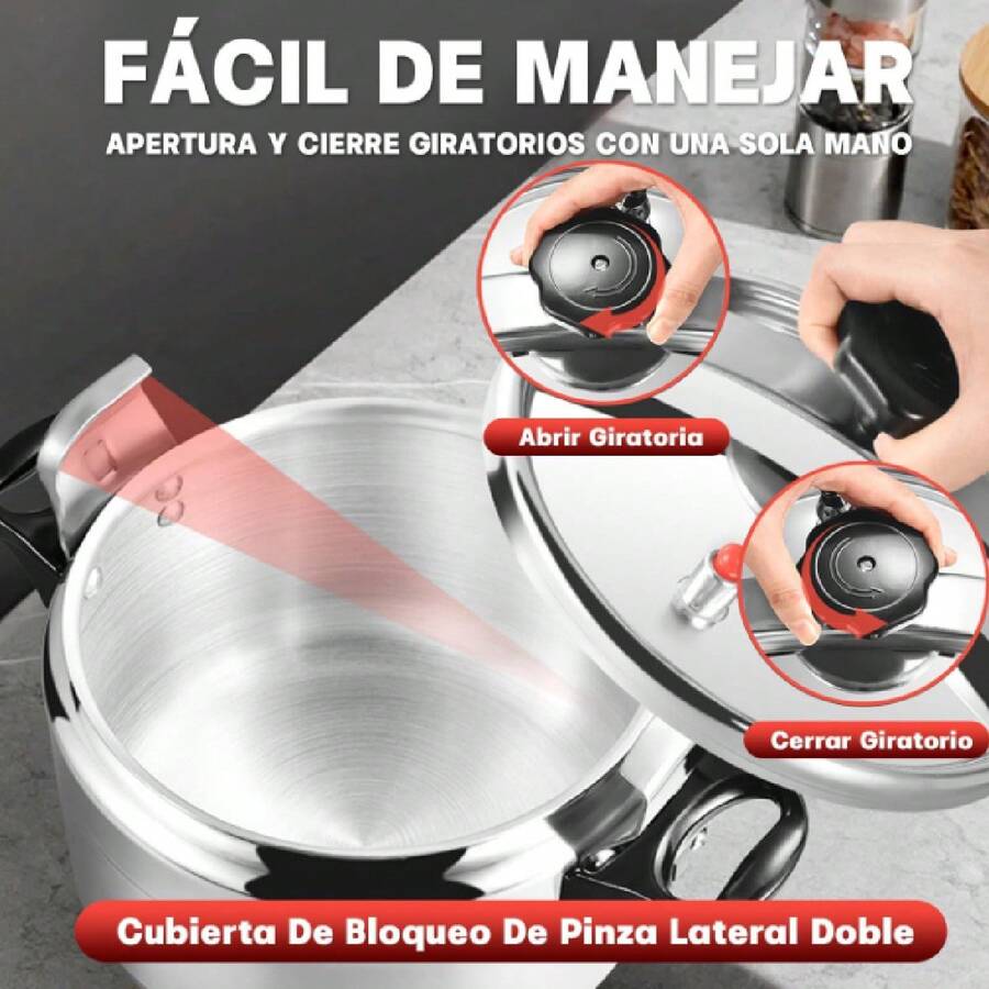 4L Olla Express de Aluminio