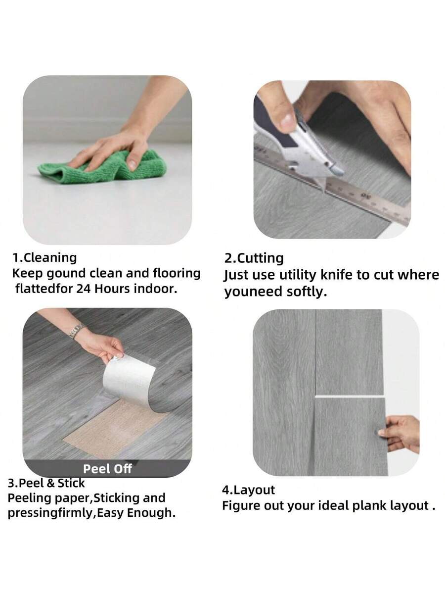 Tablones de piso de PVC