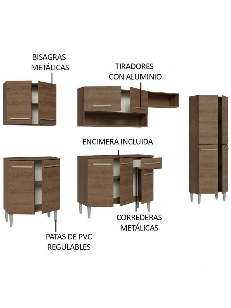 Madesa Armario Cocina Integral 293cm