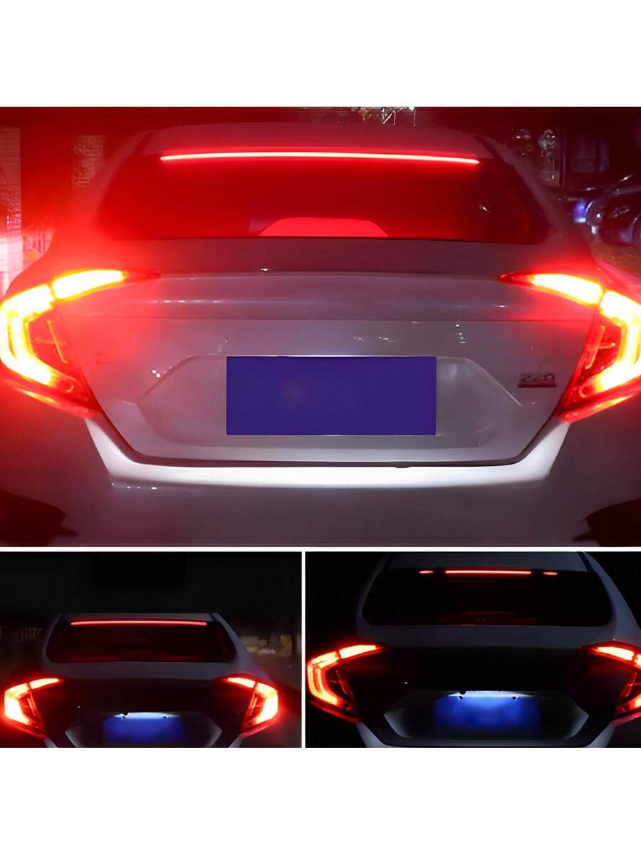 Tira Led Luz Stop Freno Auto Decorativa Universal