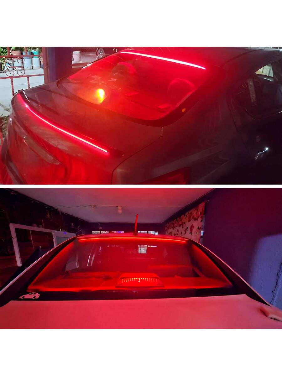 Tira Led Luz Stop Freno Auto Decorativa Universal