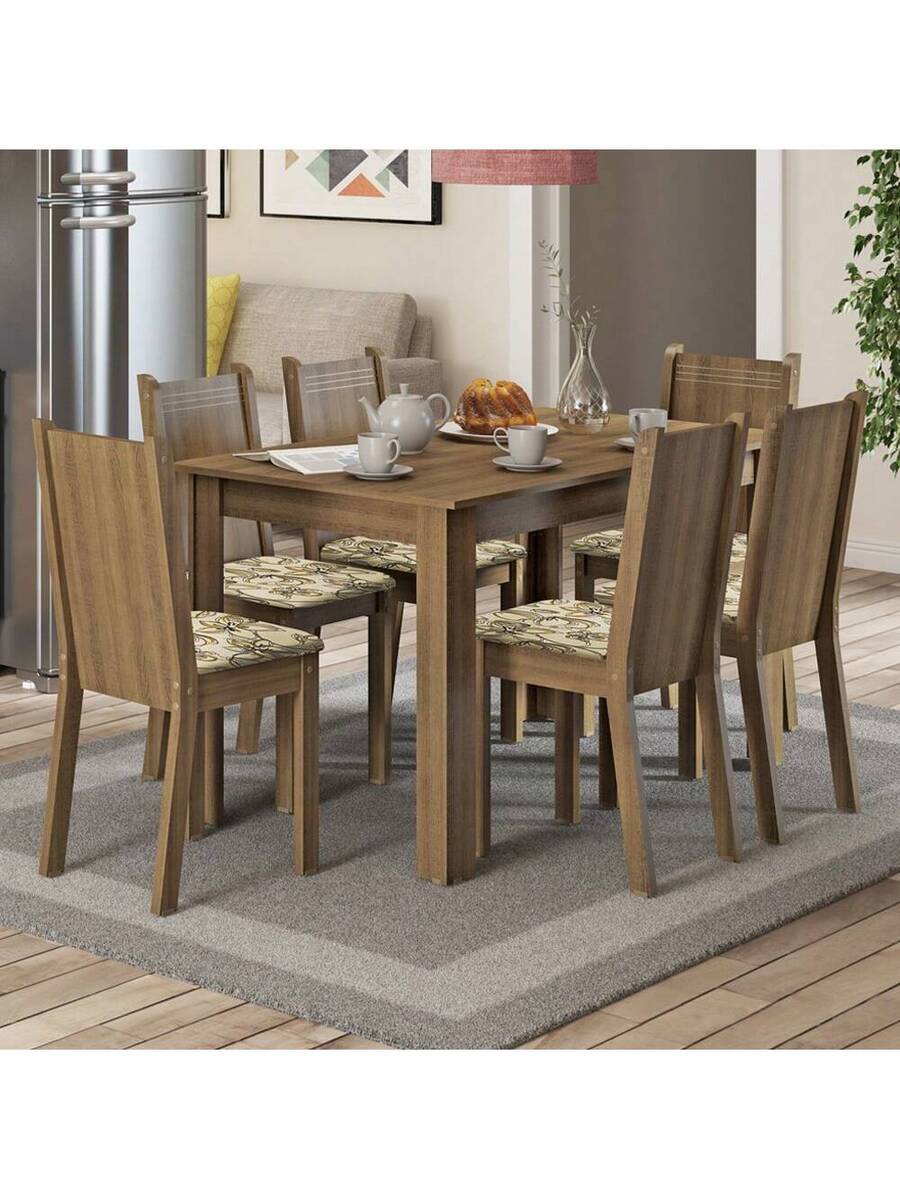 Comedor Madesa Maris Mesa y 6 Sillas