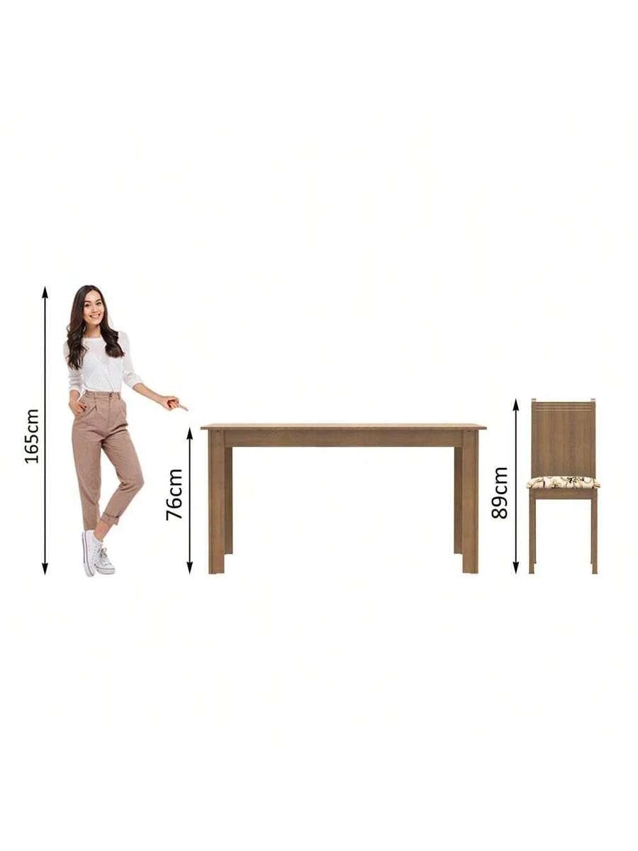 Comedor Madesa Maris Mesa y 6 Sillas