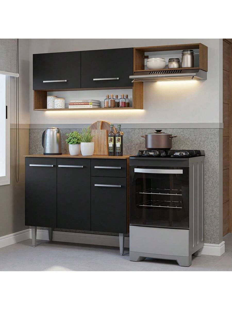 Cocina Integral Completa Modular Madesa 165cm