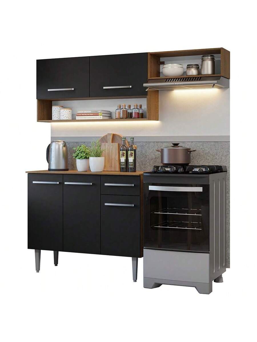 Cocina Integral Completa Modular Madesa 165cm