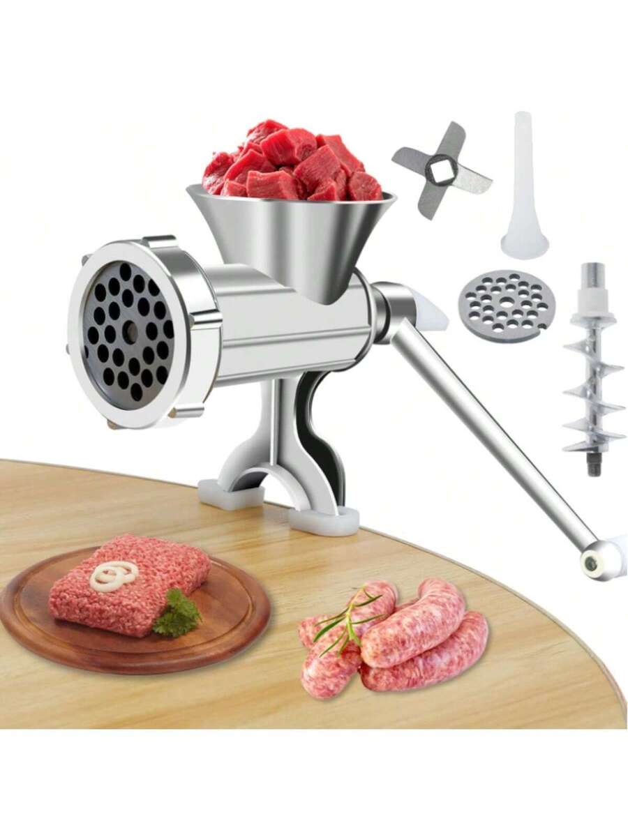 Molinillo de carne, de acero inoxidable manual