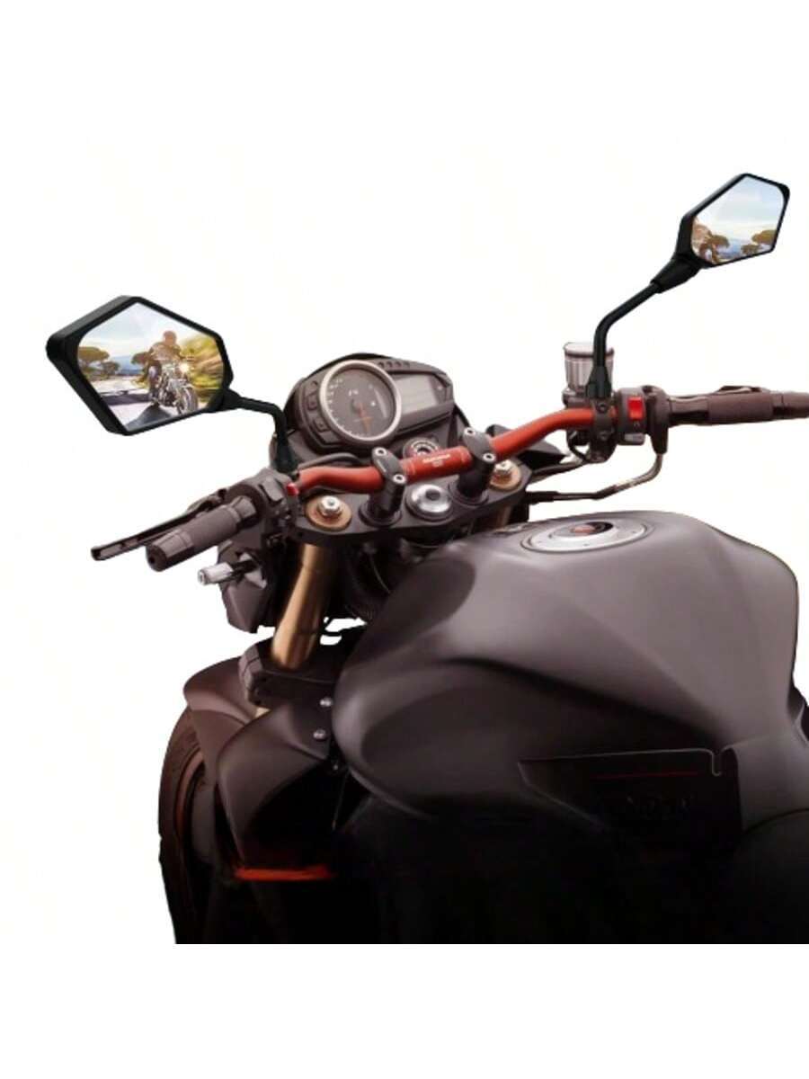 Espejo Moto Retrovisor Universal Deportivo Manillar 10mm