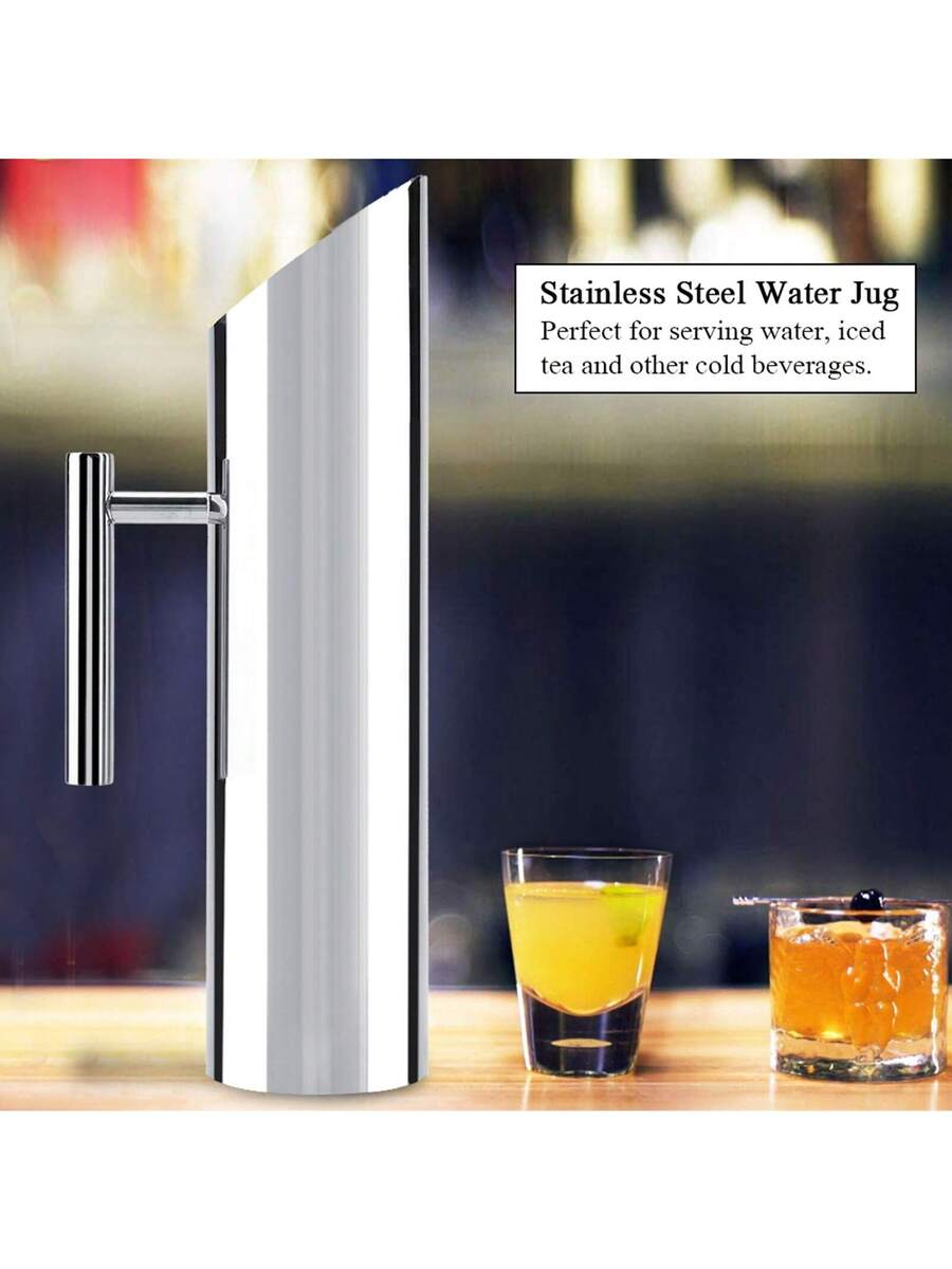 Jarra De Agua De Acero Inoxidable 2l