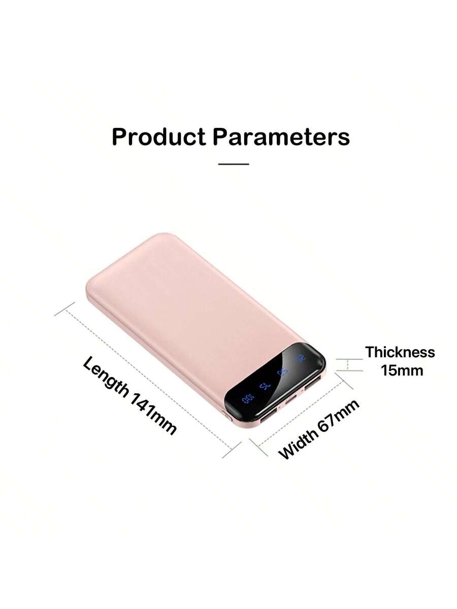 Batería externa de gran capacidad de 10000mAh/2000mA