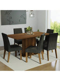 Mesa De Comedor De Madera Con 6 Sillas